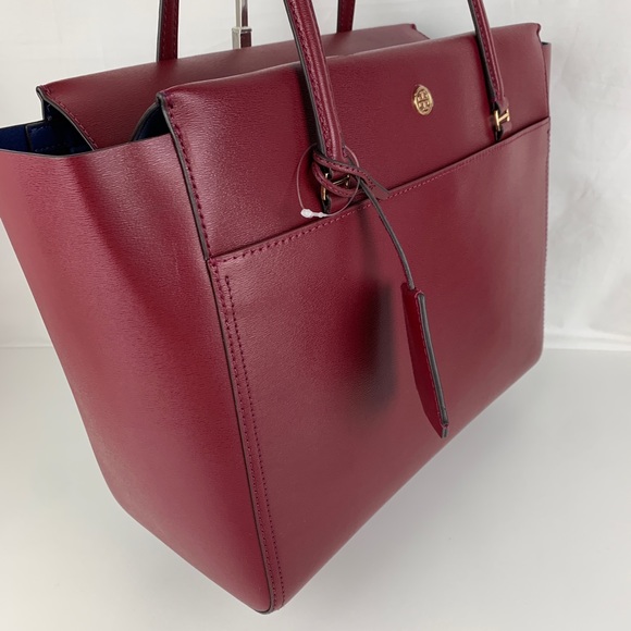 New Tory Burch Parker Leather Tote 37169 - Picture 4 of 8